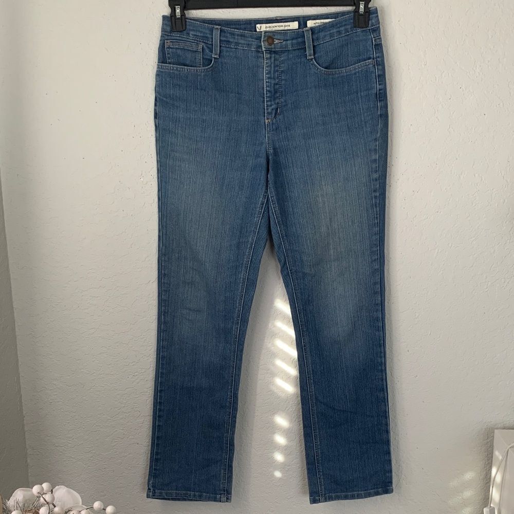 Jones New York Classic Straight Women's Denim Jeans Size 12